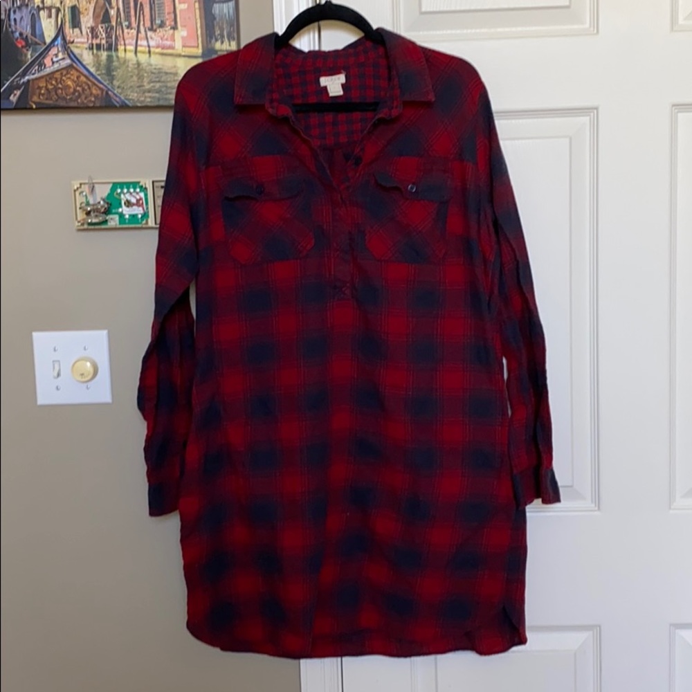 J.Crew Flannel Dress
